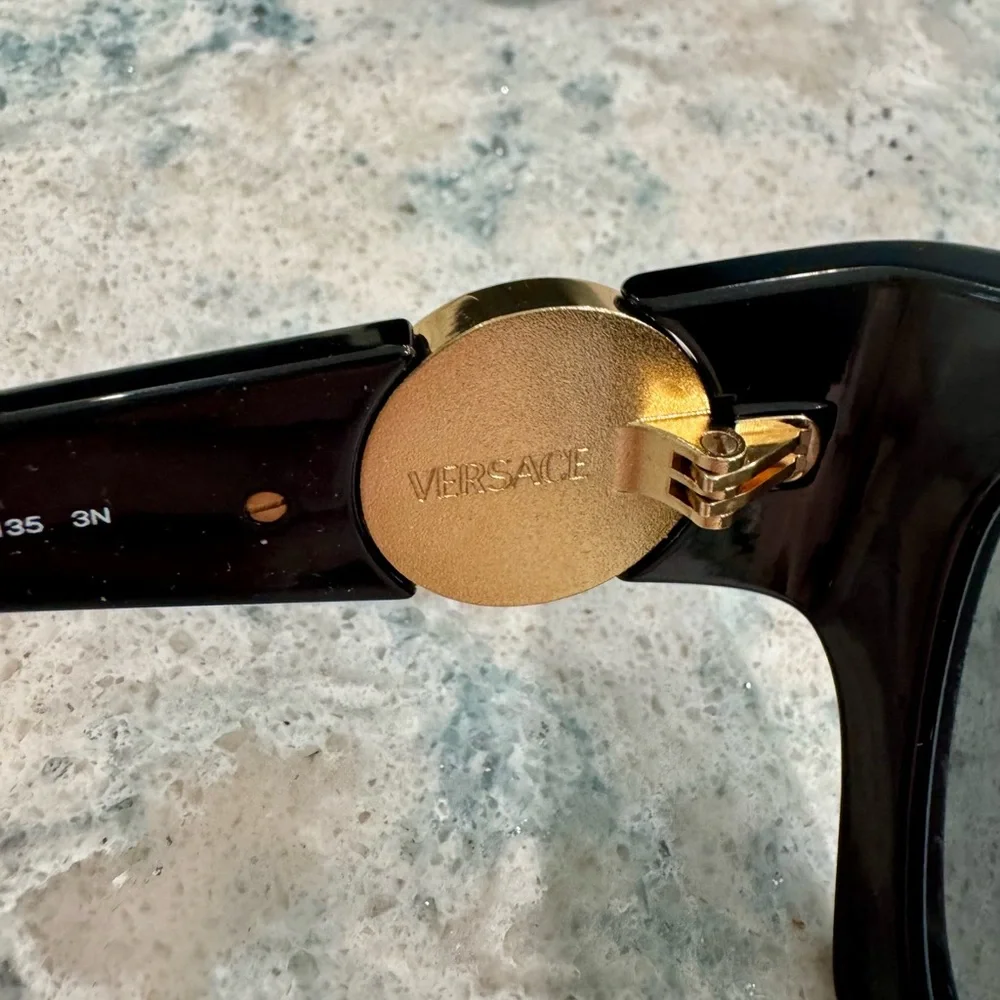 Versace Black Sunglasses - Picture 7 of 10